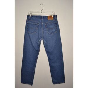 Levi's 501 Men's 34x32 Button Fly Medium Wash Jeans 90's